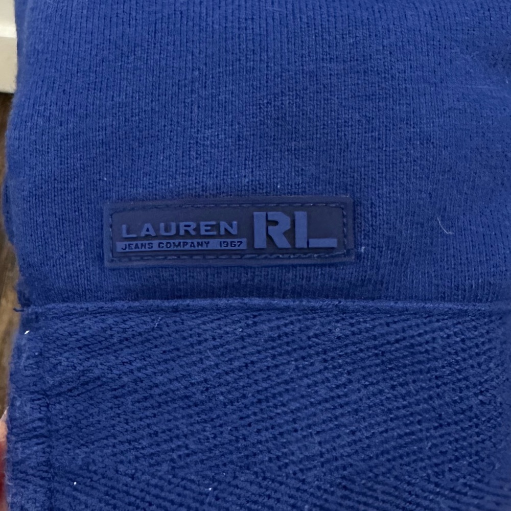 VINTAGE Lauren Jeans Co by Ralph Lauren quarter zip!! - Picture 8 of 9